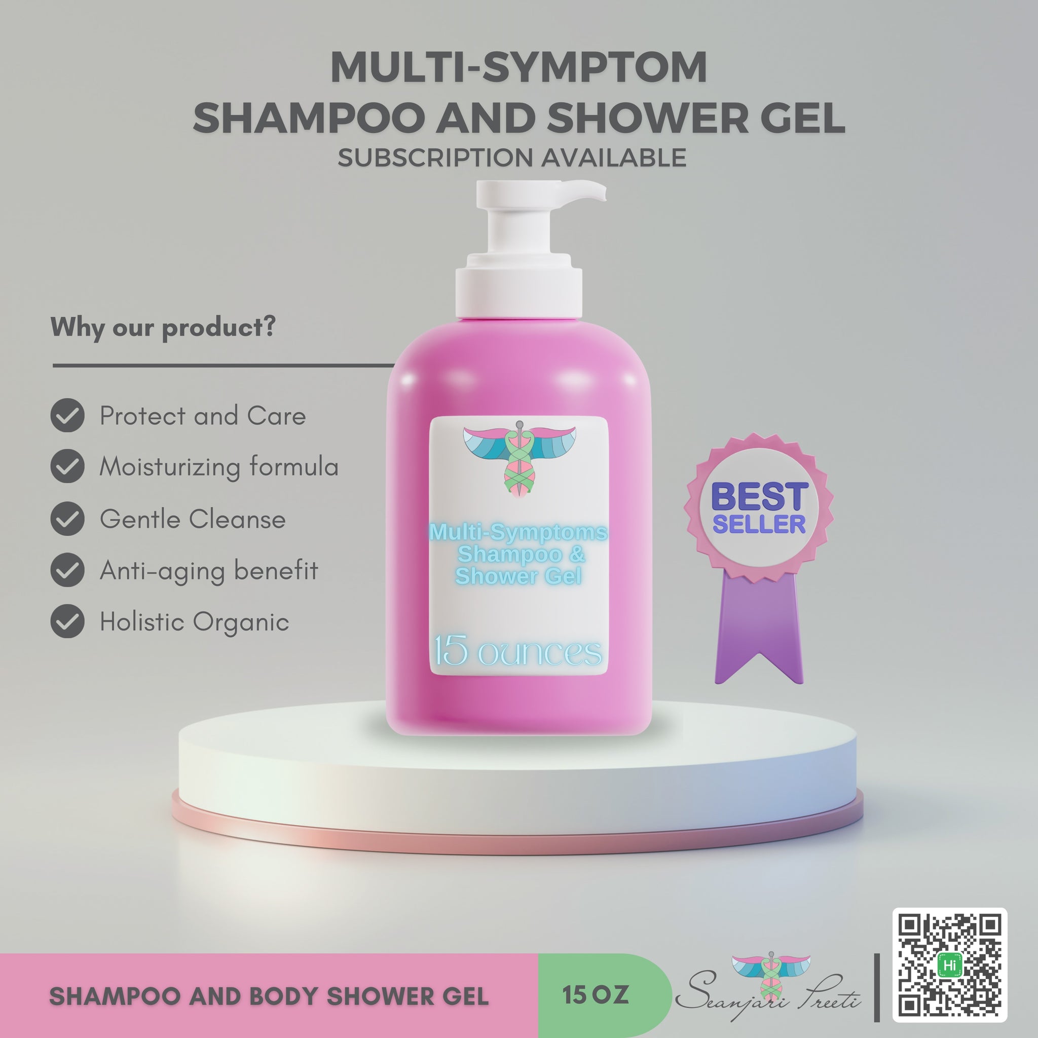 Multiple Symptoms Shampoo and Body Gel