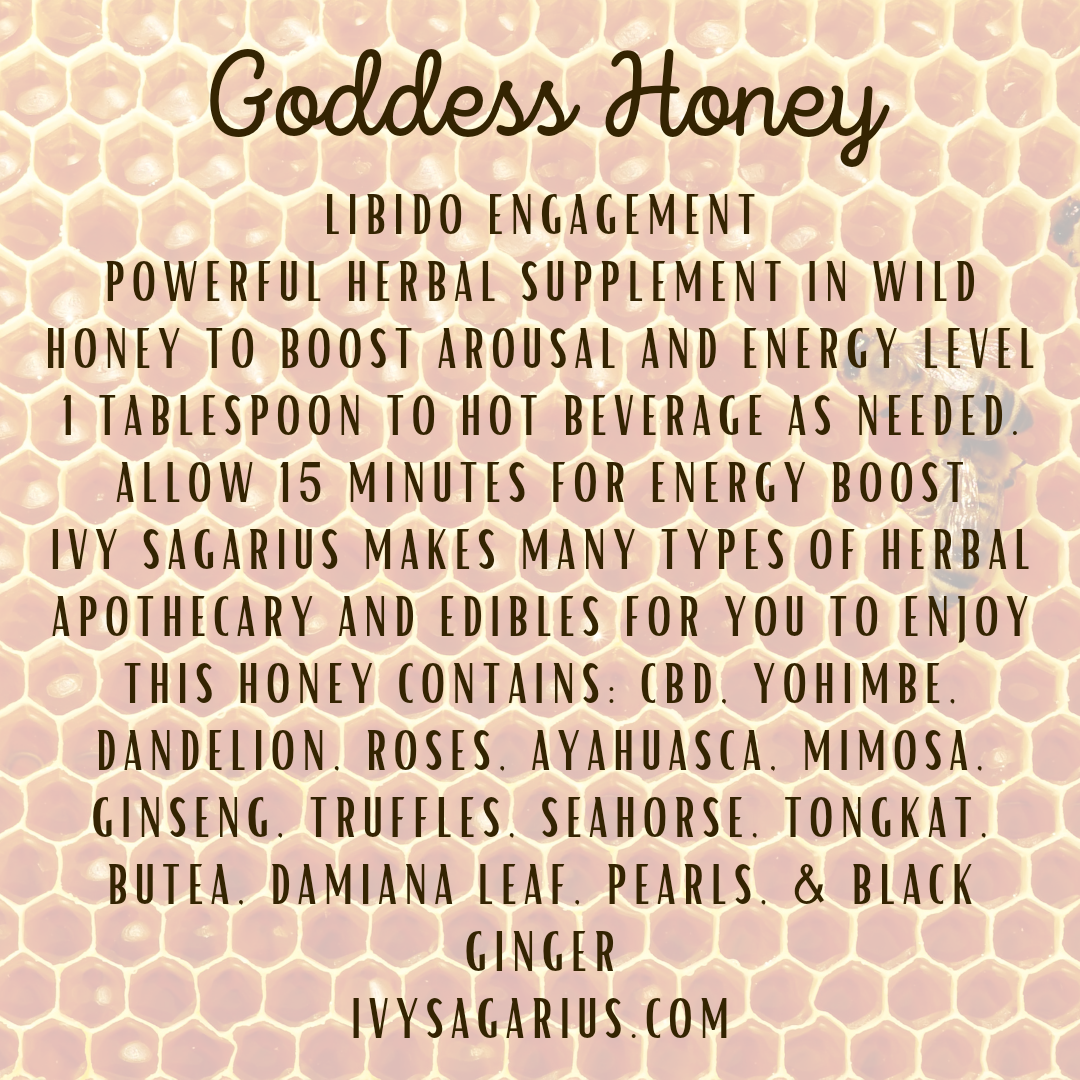 LIBIDO HONEY - SEANJARI PREETI WOMB HEALING LLC